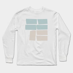 Minimal Wood Blocks 4 Long Sleeve T-Shirt